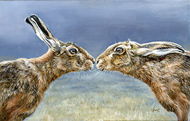 Hares-kiss